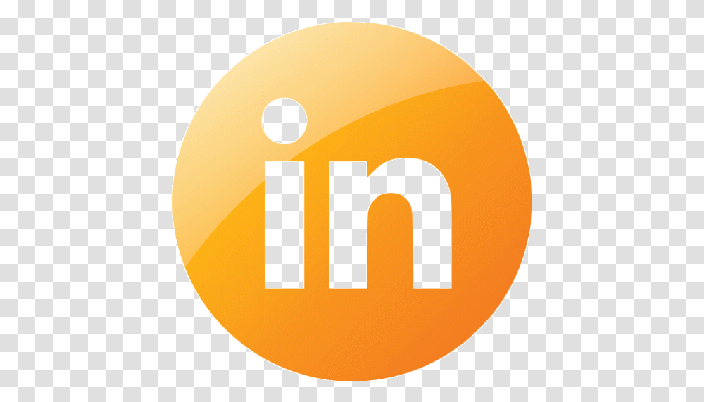 Web 2 Orange Linkedin 4 Icon Free Web 2 Orange Site Logo Dot, Number, Symbol, Text, Trademark Transparent Png