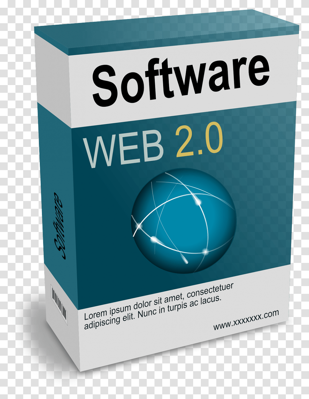 Web 2.0 Download Software, Label, Flyer, Advertisement Transparent Png