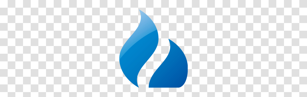 Web Blue Fire Icon, Logo, Trademark, Balloon Transparent Png