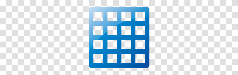 Web Blue Grid Icon, Rug, First Aid, Fence Transparent Png
