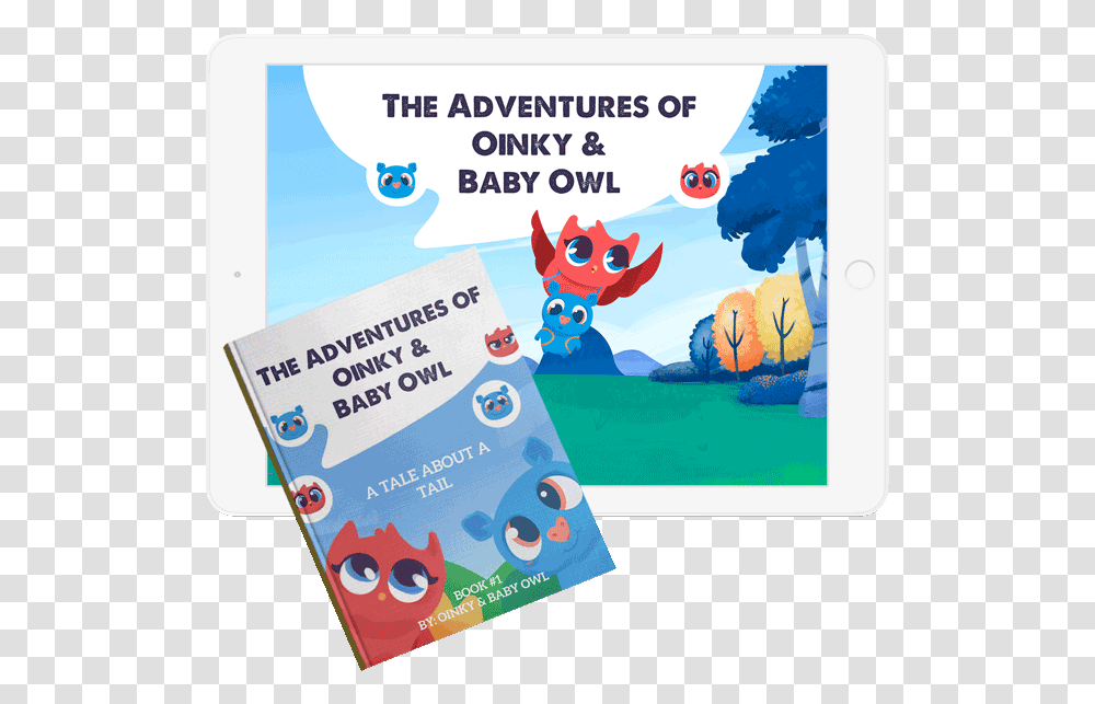 Web Book Cover Adventures Of Oinky Amp Baby Owl, Poster, Advertisement, Flyer, Paper Transparent Png