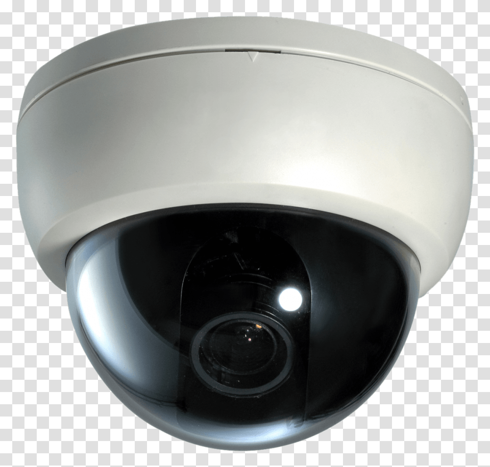 Web Camera Dome Security Camera, Helmet, Apparel, Projector Transparent Png