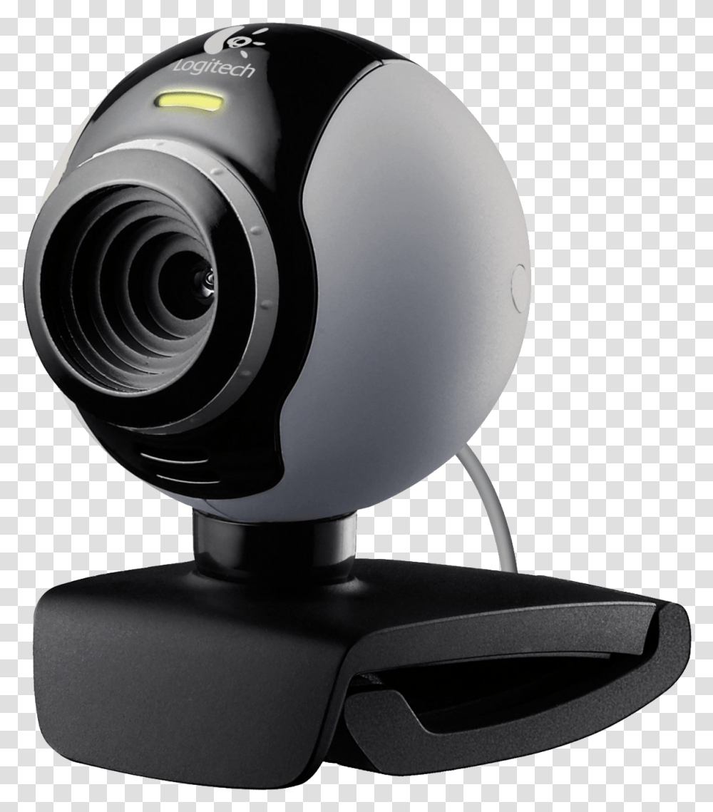 Web Camera Image Logitech, Electronics, Webcam, Helmet, Clothing Transparent Png