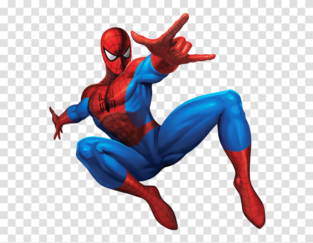 Web Clipart Spiderman Shooting Web, Person, Kicking, Advertisement Transparent Png