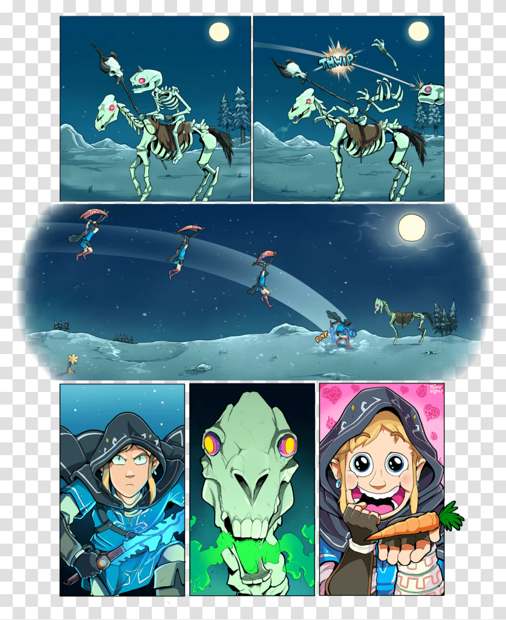 Web Comic Legend Of Zelda, Comics, Book, Person, Human Transparent Png