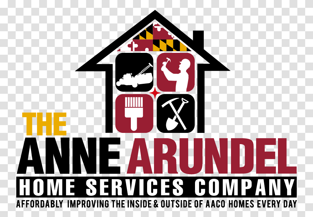 Web Design Annapolis Maryland Logo Design House Improvement Logo, Text, Label, Alphabet, Symbol Transparent Png