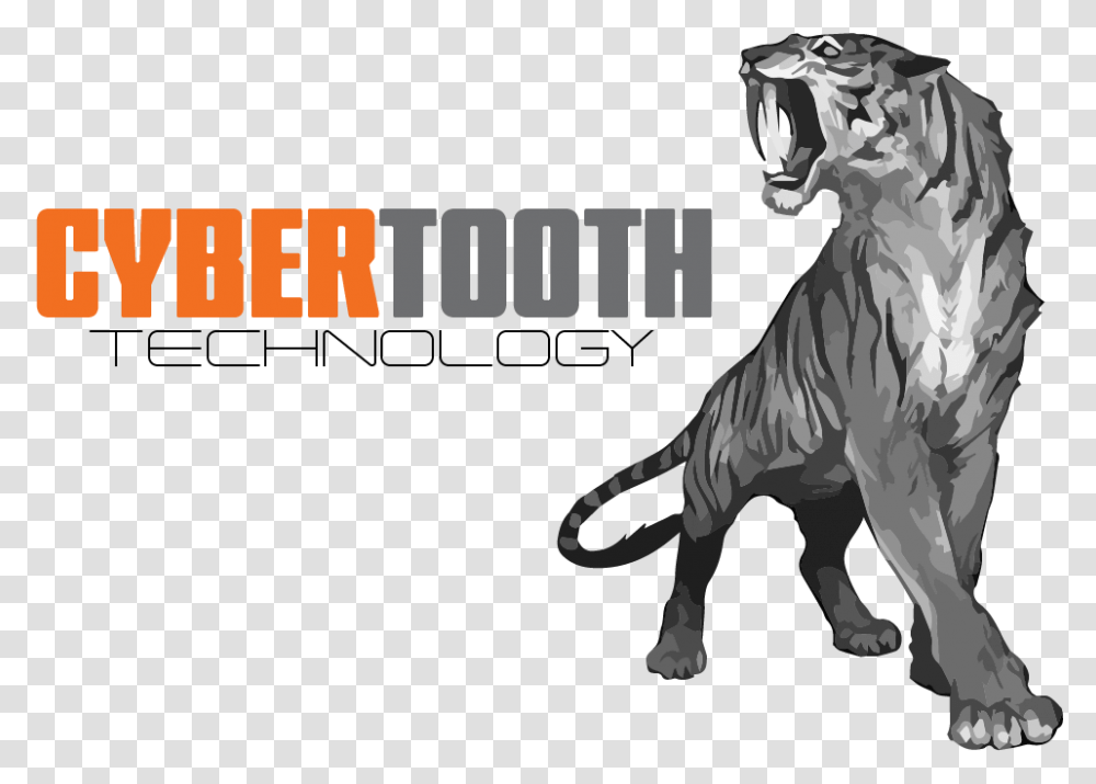Web Design Computer Repair Saber Toothed Tiger Art, Dinosaur, Reptile, Animal, T-Rex Transparent Png