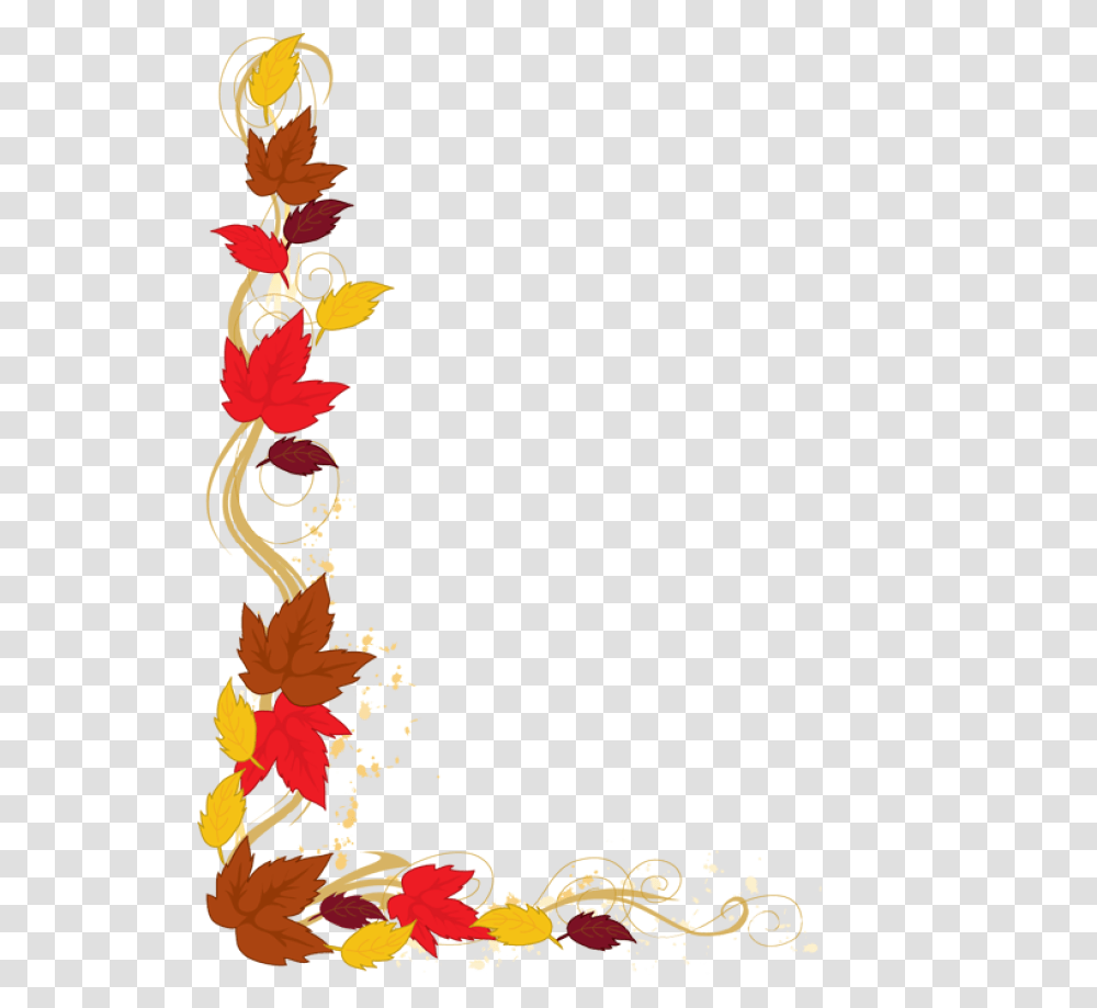 Web Design Development Leaves Leaf Border Fall Clip Art, Plant, Tree, Floral Design Transparent Png