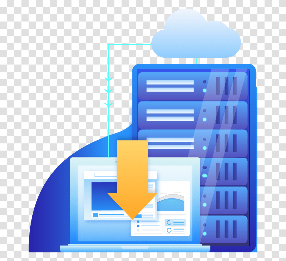 Web Design Illustration Hosting, Machine, Kiosk, File Transparent Png