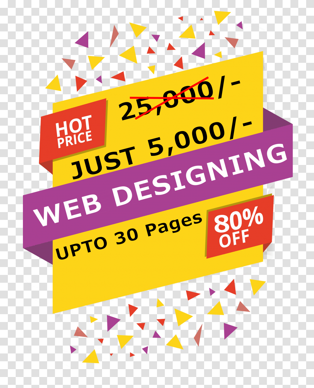 Web Design Special Offers, Paper, Flyer, Poster, Advertisement Transparent Png