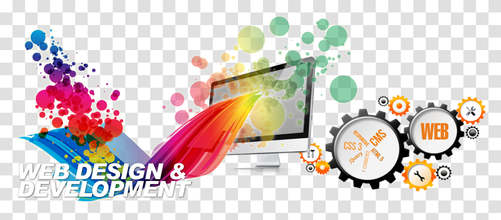 Web Design Web Designing And Development, Electronics, Monitor Transparent Png