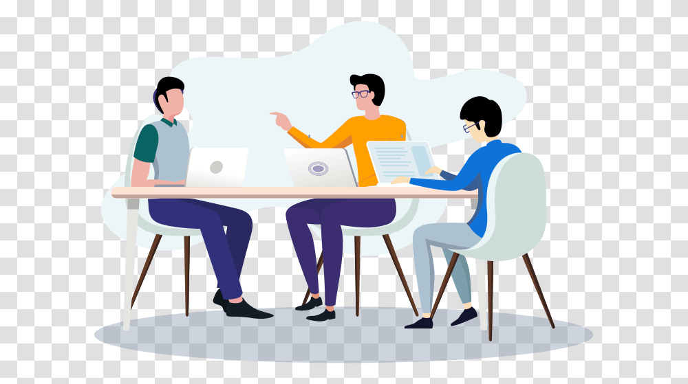 Web Development Company Svg, Sitting, Person, Chair, Furniture Transparent Png