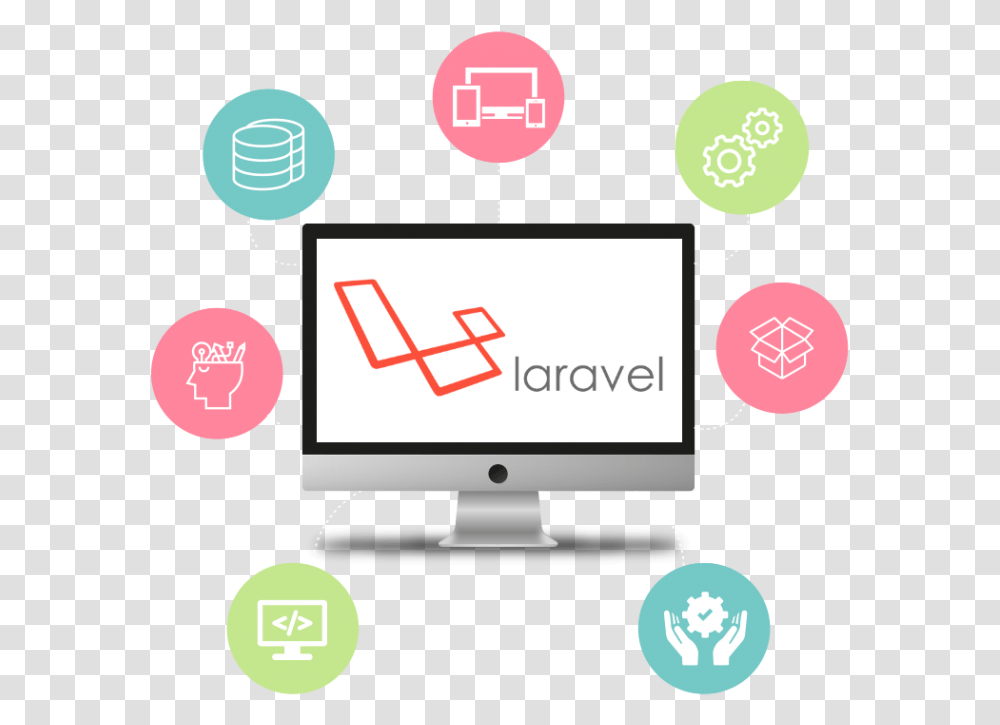 Web Development Icon Laravel Development, Computer, Electronics, Pc, Monitor Transparent Png