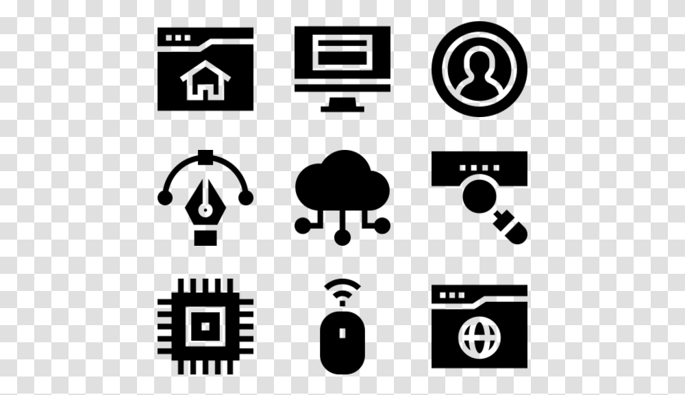 Web Development Icons Of Post Office, Gray, World Of Warcraft Transparent Png
