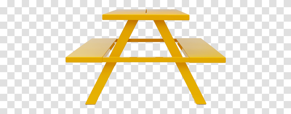 Web Roof Table Yellow Picnic Table, Furniture, Lighting, Barricade, Fence Transparent Png
