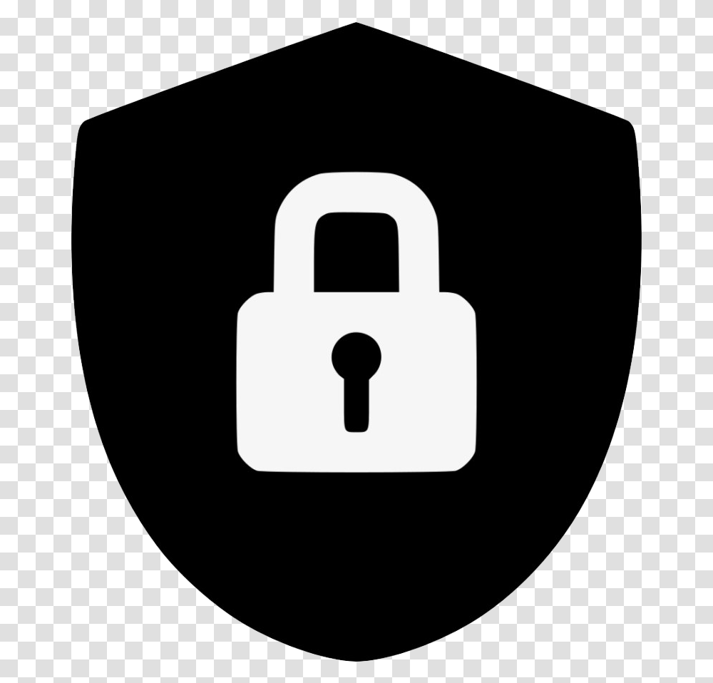 Web Security Shield, Lock Transparent Png