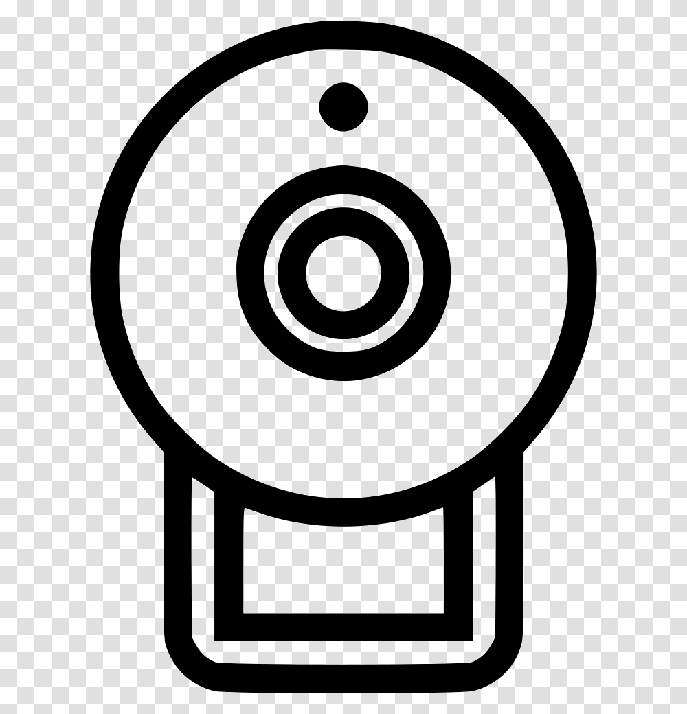 Webcam Icon Free Download, Electronics, Disk, Camera Transparent Png