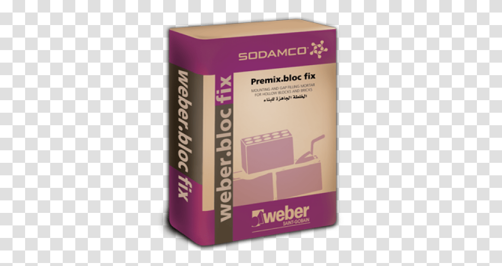 Weber Bloc Fix Weber Premix Src S, Label, Box, Electronics Transparent Png