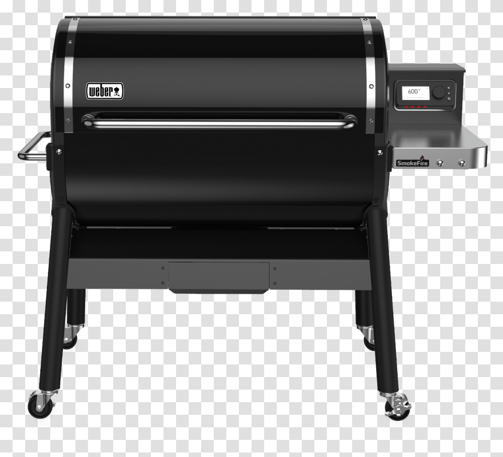 Weber Smoke Fire Pellet Grill, Machine, Chair, Furniture, Printer Transparent Png