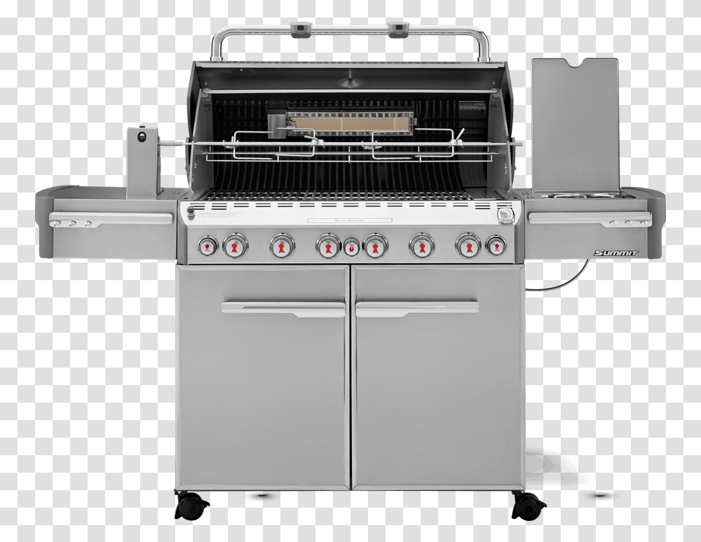 Weber Summit's 670 Gas Grill Summit's, Oven, Appliance, Stove, Burner Transparent Png