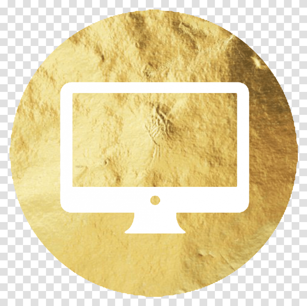 Webinar Icon Circle, Plant, Tabletop, Rug, Gold Transparent Png
