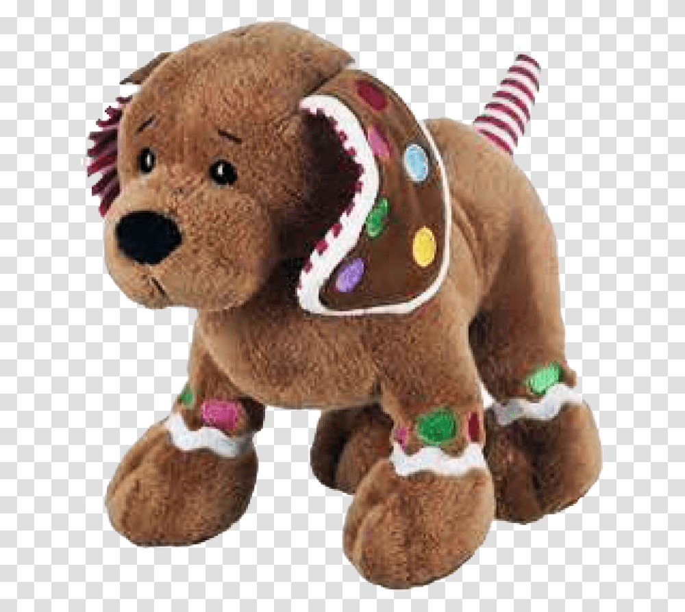 Webkinz Gingerbread Puppy, Toy, Plush, Sweets, Food Transparent Png