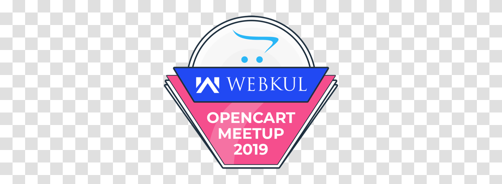 Webkul Opencart Meetup 2019 Vertical, Label, Text, Symbol, Logo Transparent Png