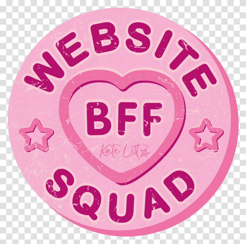 Website Bff Squad Circle, Label, Text, Logo, Symbol Transparent Png