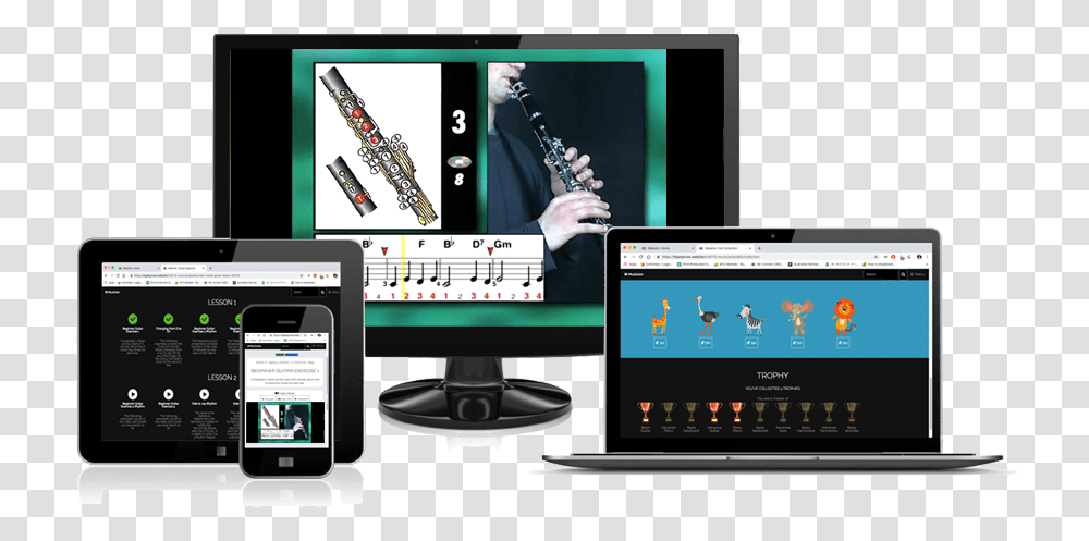 Website Clarinet Clarinet, Mobile Phone, Electronics, Laptop, Pc Transparent Png