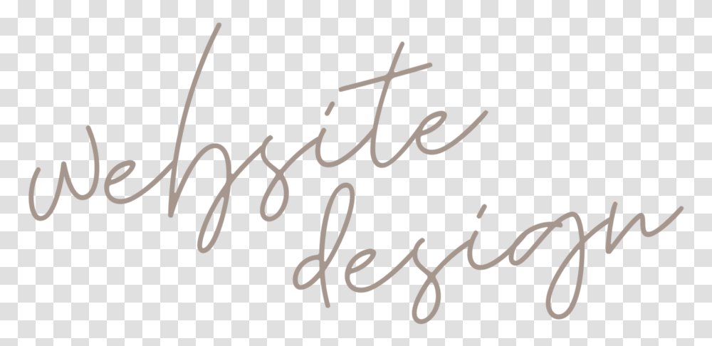 Website Design Calligraphy, Handwriting, Letter Transparent Png