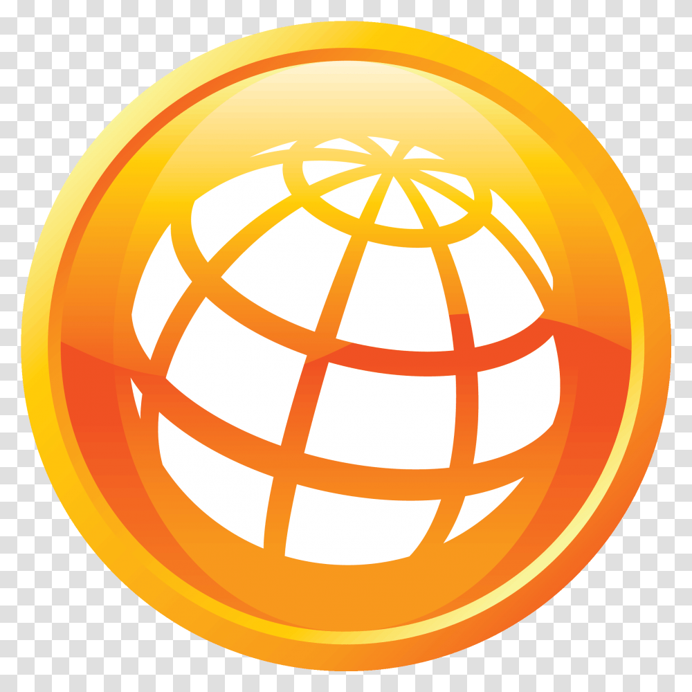 Website Icon Orange Clipart Icon Website Orange, Astronomy, Planet, Outer Space, Universe Transparent Png