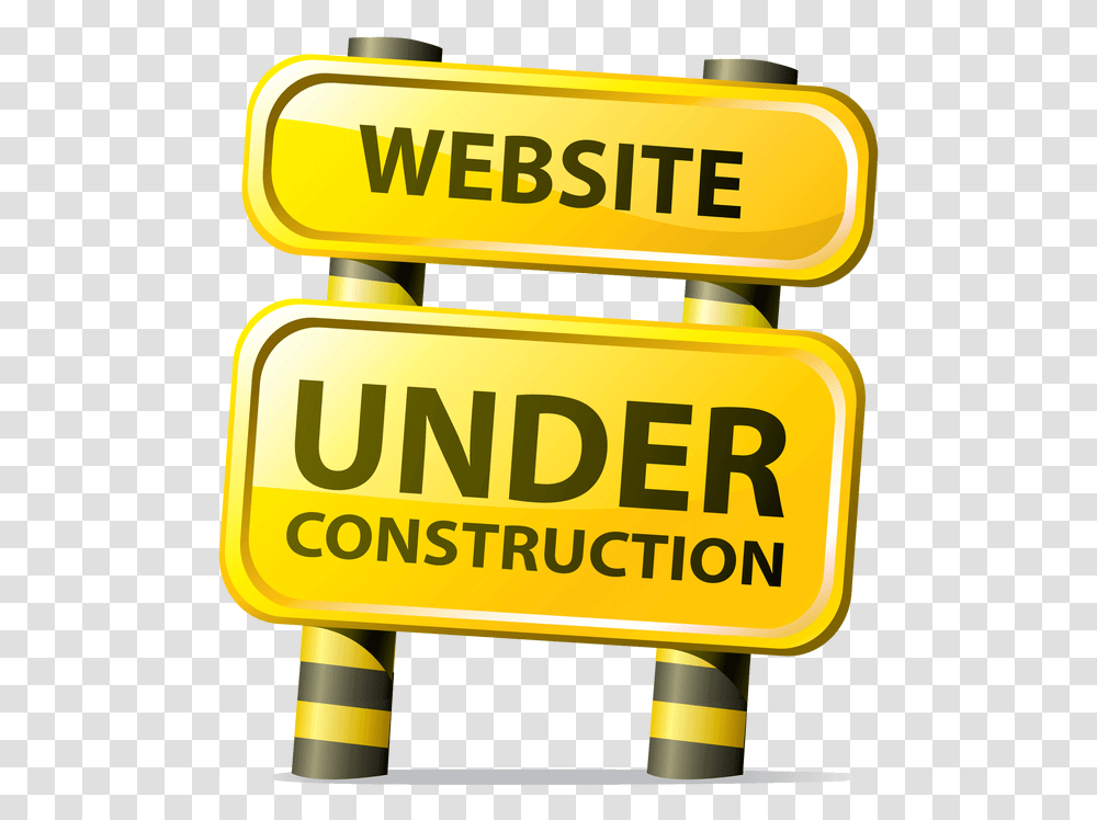Website Under Construction, Road Sign, Gas Pump, Machine Transparent Png
