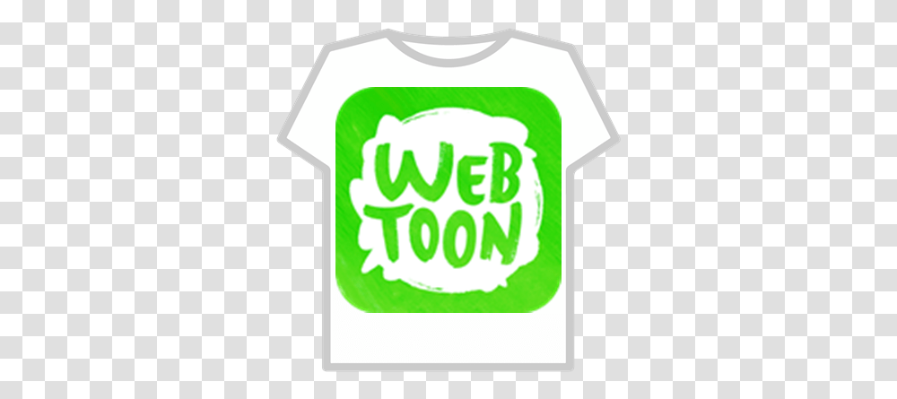 Webtoon Roblox Graphic Design, Clothing, Apparel, Text, T-Shirt Transparent Png