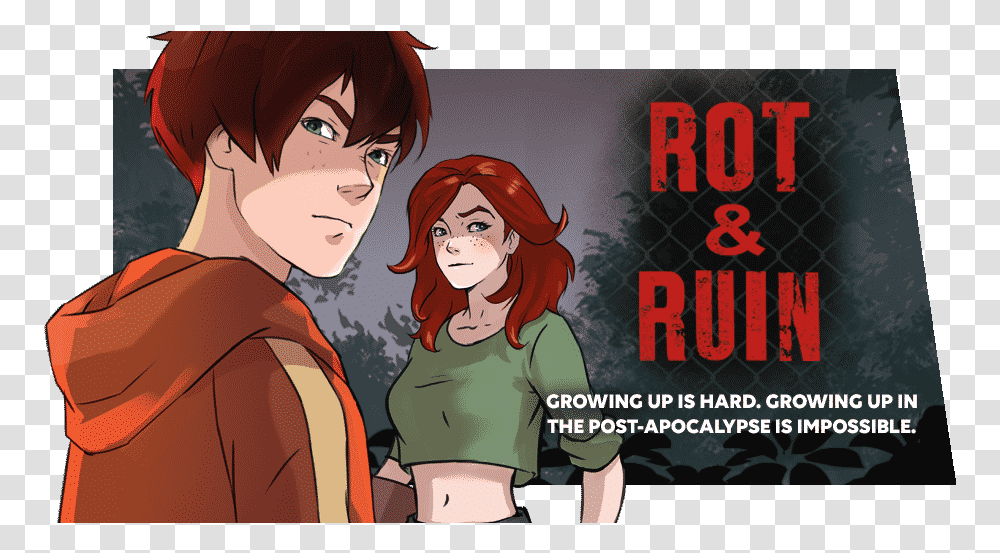 Webtoon Rot Amp Ruin Cartoon, Comics, Book, Person, Human Transparent Png
