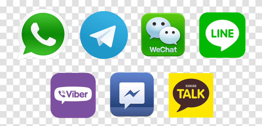 Wechat Logo Whatsapp Viber Messenger Icons, Label, Rubber Eraser Transparent Png