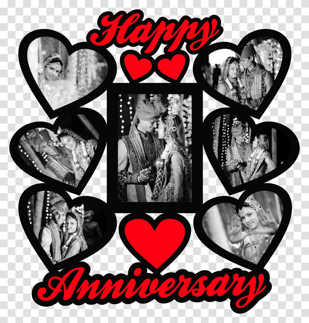 Wedding Anniversary Frame Transparent Png