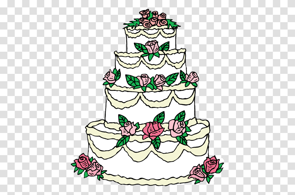 Wedding Cake Clip Art, Dessert, Food, Icing Transparent Png