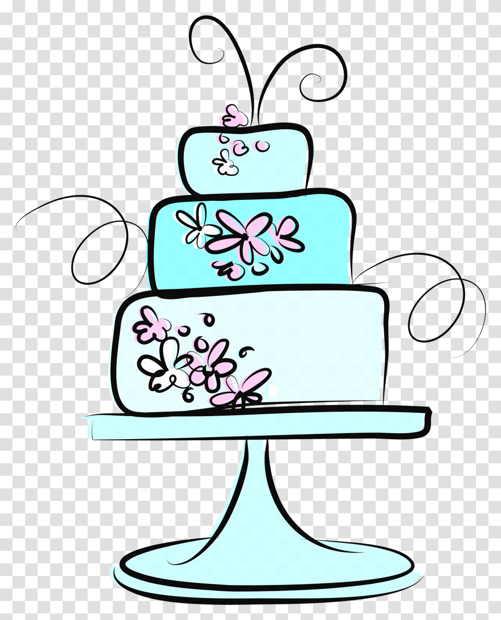 Wedding Cake F Cake On Stand Clipart, Dessert, Food, Apparel Transparent Png
