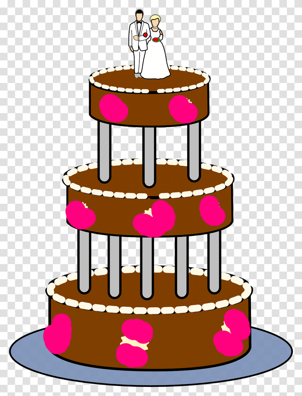 Wedding Cake Tiered Layers Topper Columns Frosting Wedding Cake Graphic, Birthday Cake, Dessert, Food, Circus Transparent Png