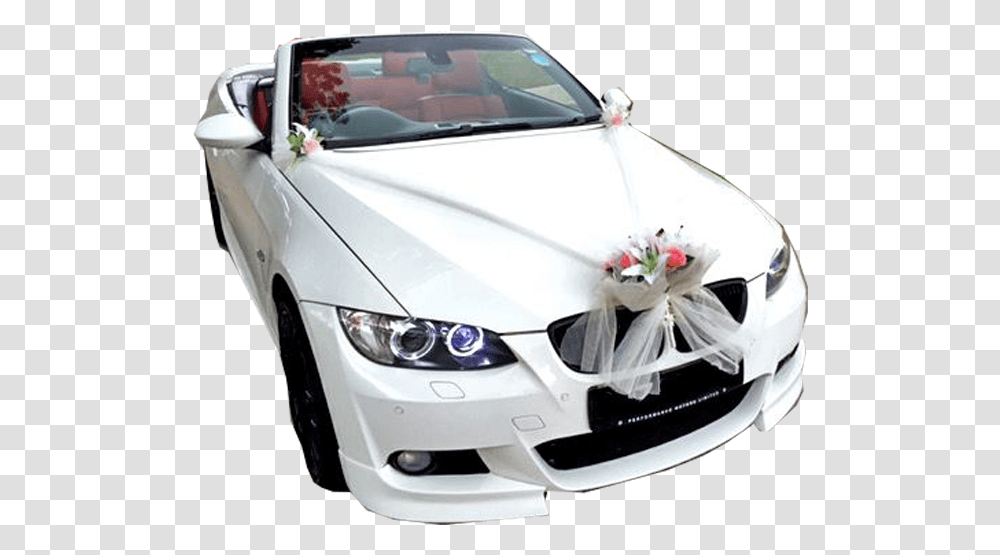 Wedding Car Decoration, Bumper, Vehicle, Transportation, Automobile Transparent Png
