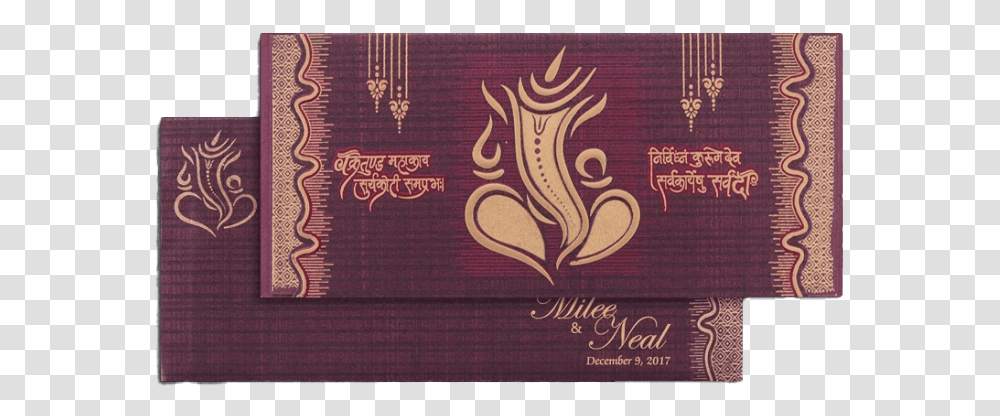 Wedding Card Envelope Hindu Sadi Card, Passport, Id Cards, Document Transparent Png