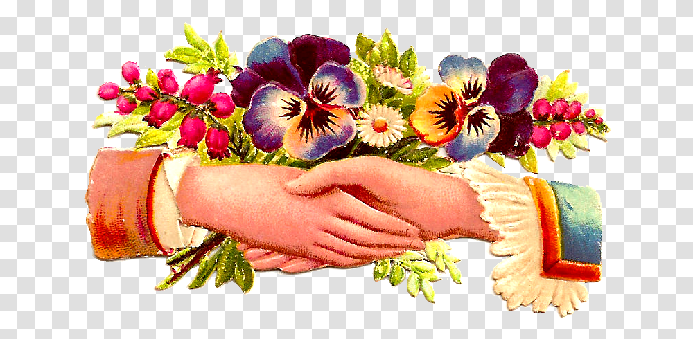Wedding Card Hand, Floral Design, Pattern Transparent Png
