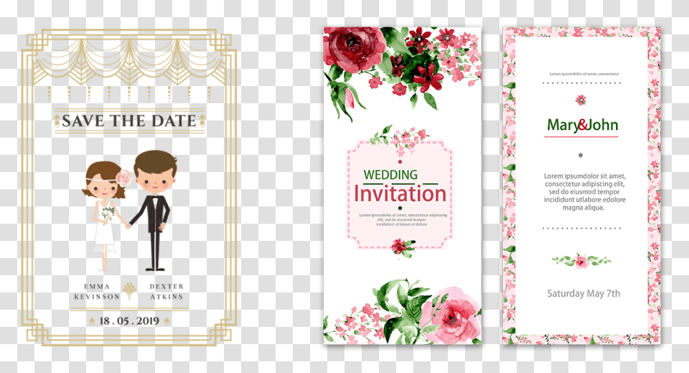 Wedding Card Hd, Poster, Advertisement, Flyer, Paper Transparent Png