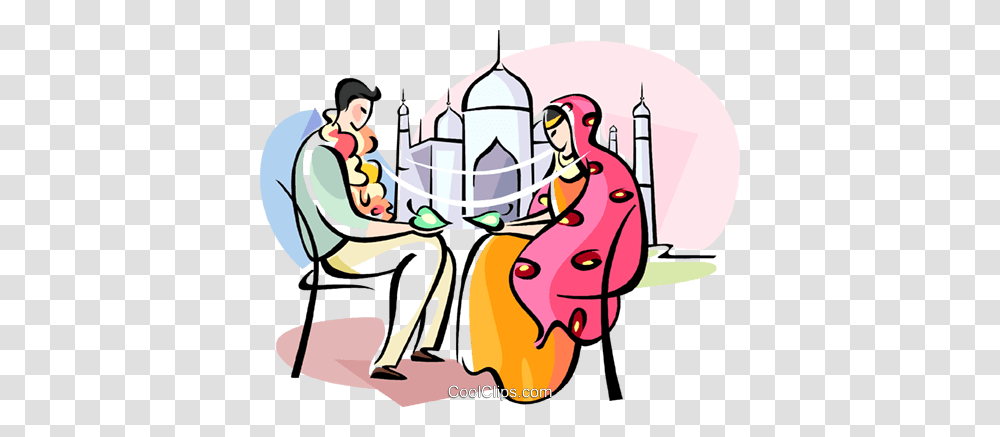 Wedding Ceremony In India Royalty Free Vector Clip Art, Drawing, Duel, Doodle Transparent Png