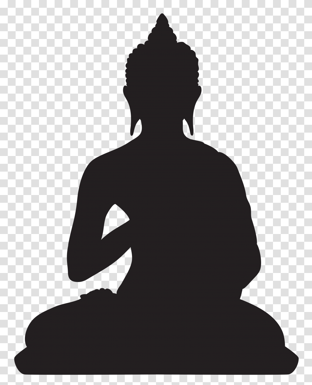 Wedding Clipart Buddha, Cross, Silhouette Transparent Png