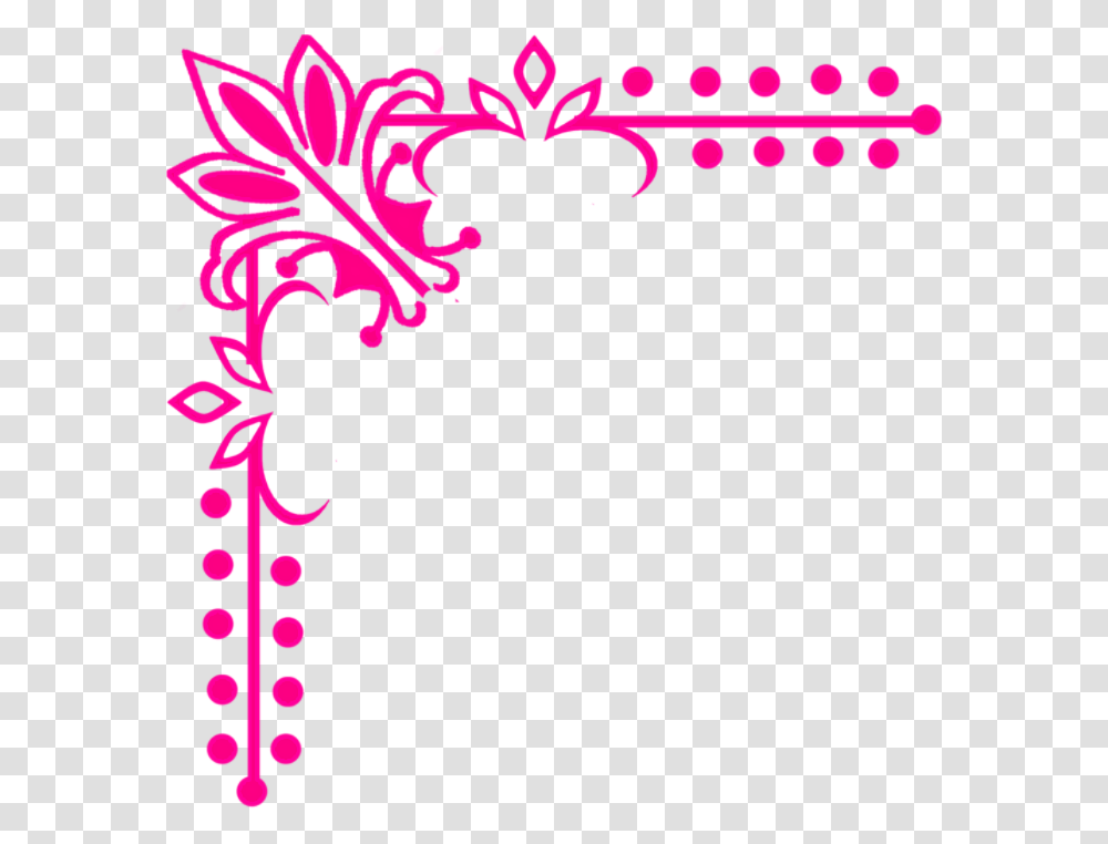 Wedding Corner Clipart Hd, Floral Design, Pattern, Stencil Transparent Png