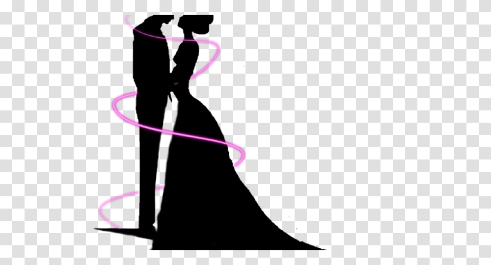 Wedding Couple Clipart, Bow, Plot, Light Transparent Png