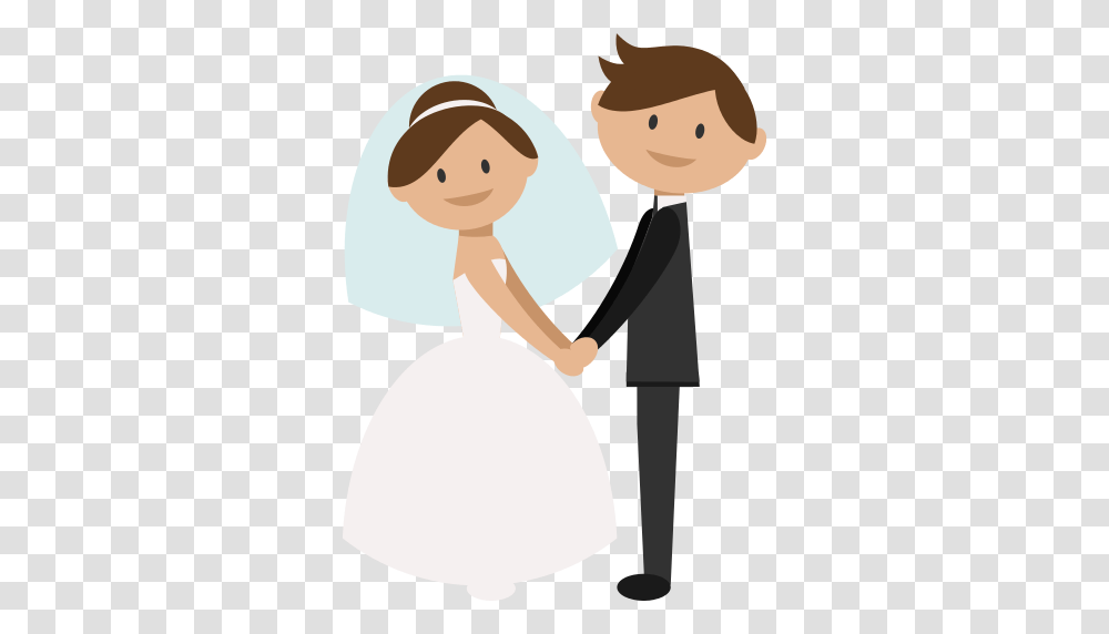 Wedding Couple Icon, Snowman, Hand, Female, Dress Transparent Png