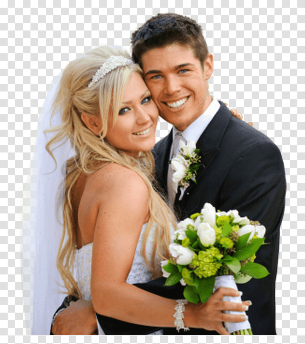 Wedding Couple Images, Person, Robe, Fashion Transparent Png