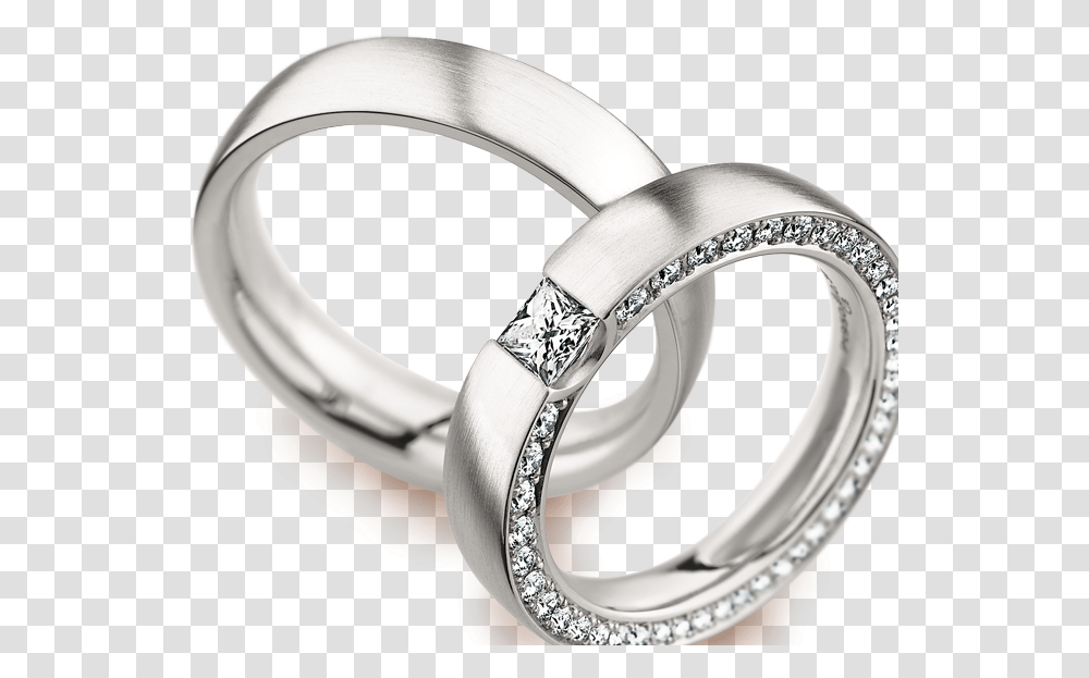 Wedding Couple Rings, Platinum, Accessories, Accessory, Silver Transparent Png